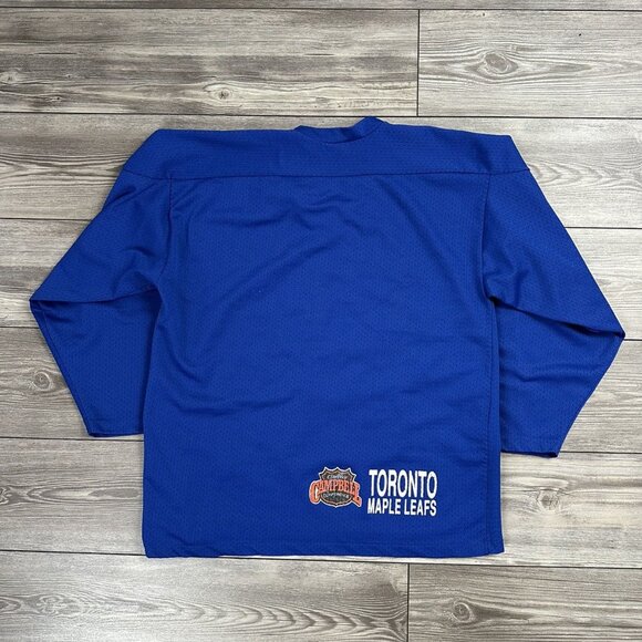 Vintage 90’s Toronto Maple Leafs Raven Athletic NHL Hockey Jersey - Picture 2 of 5